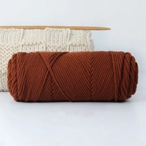 8 겹 100g 부드러운 발렌타인 코튼 원사 거친 양모 크로셰 우유 손 뜨개질 모자 스카프, 38