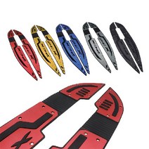 HONDA PCX125 범용 발판 튜닝 페달 세트 미끄럼방지 패드 2021 23, blue