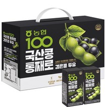 농협 아름찬 국산콩 100 검은콩두유, 24개, 190ml