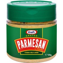 크래프트 그레이티드 파마산 치즈 치즈 125g Kraft Grated Parmesan Cheese Cheese, 1팩, 1개