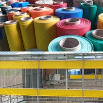 PVC 타포린 캠핑용 농업용 축사가림막 주문제작, 연회색 1m×1m