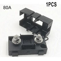 85X40X 39mm 메가 퓨즈 홀더 12 / 24V 60 ~ 500 Amp 자동차 전자 볼트 해양 정격 액세서리 1 개, 03 80A