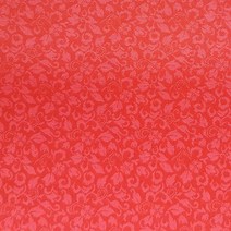 표구비단 (적색) 북커버 북 바인딩 북아트 비단종이 실크종이 전통문양종이, 단품