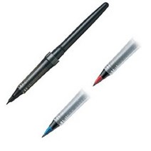 펜텔 수성펜 트라디오 펜 리필 펜탈 MLJ20 만년필 식, MLJ20-C/블루, 1개