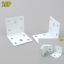 다목적 코너철 대형 10P 꺽쇠 연결철물 꺽쇠브라켓 대형경첩 꺽쇠브라켓 연결브라켓