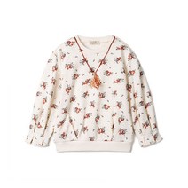 페리미츠 여아용 꽃나염 티셔츠 P2132T185