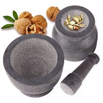 마리슈타이거 화강암 돌절구 절구통 절구공이 절구 마늘절구통