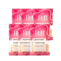 홀랜드앤바랫 크리스털라이즈드 생강 400g Holland & Barrett Crystallised Ginger, 6팩