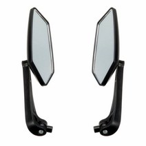 2pcs Rearview Mirror Reflector For Motorcycle ATV Quad Scooter 블랙 100% brand new and high quality