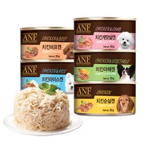 애견통조림 강아지신부전간식 애견캔 강아지간식캔 강아지결석간식 펫디저트, 1개, 치킨야채