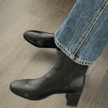 2621 가을신상 핏예쁜 둥근코 베이직 데일리 앵클부츠