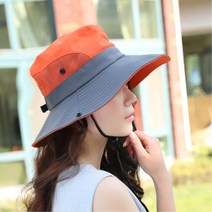 버클형 자외선차단 여성등산모자 벙거지모자 여행모자