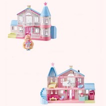 3세+여아 쥬쥬 피아노 연주 아지트 하우스 역할놀이 세트 교구 사람인형