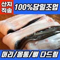 [홍이네수산]자연산 통영 손질 바다장어 아나고 1kg 특대 2-3인용 구이용 탕용(손질후750g 내외)