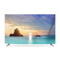 명화 티비 TV 덮개 가리개 인치 종류별 모니터 선라이즈 힐링 먼지 커버 42 55 65 75 80 액자 풍경 HA10, 70인치 아침 햇살