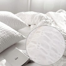 데코탑 꽈배기면리플 여름이불천 통기성리플 면100%리플원단 시원한천