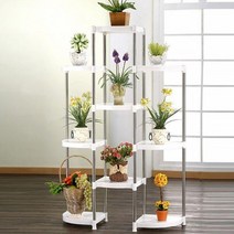 MHK450738뒷베란다정리 펜트리수납 화분진열대 소품 9단 정리 코스트 과자팬트리, 단일옵션