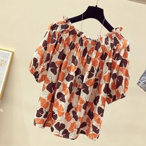 HQINT 여성 여름 블라우스 오픈숄더 나이스 클랍 예쁜 린넨 LT127