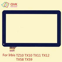 10.1 인치 블랙 IRBIS TZ14 TZ13 TZ15 TZ10 TX58 TX12 TX11 TX10 TX59 3G 4G 용량 성 터치 스크린 패널