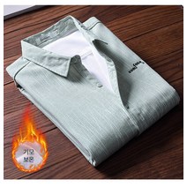 긴팔 파마리스 비즈니스 정장 인테리어 직업 출근 남성 기모 정장 셔츠 트렌드