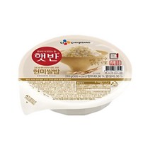 햇반 현미쌀밥, 210g, 6개