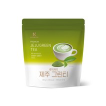 [네이쳐티] 홈카페 라떼 음료 파우더 제주그린티280g, 단품