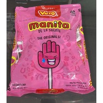 베로 마니타 캔디 손바닥사탕 (분홍색)40개입, 560g, 1개
