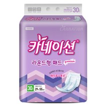 카네이션 프리미엄 라운드형 속기저귀(4회분) 30매입, 30개입, 1개