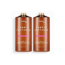 쿤달 3배 초고농축 섬유유연제 1580ml 라비앙로즈 2개