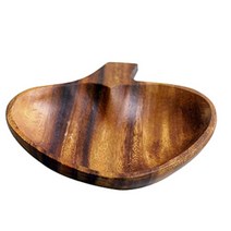 나무 간식접시 1구 업소용 마른안주 사탕 견과류, 기본