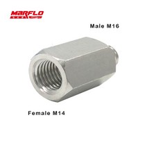자동차 광택기 M14 로터리 폴리셔 연장 샤프트 자동차 관리 연마 액세서리 마플로 디테일링 백킹 플레이, 02 M16 to M14