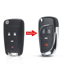 원격시동 스마트키 복사 경보기 차키 순정 버튼 자동차 KEYYOU 2/3/2009 버튼 Chevrolet Cruze Aveo Malibu, 03 Model 3_02 For Chevrolet