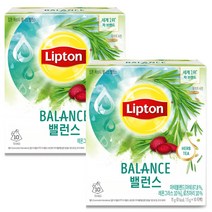 립톤 허브티 웰니스 밸런스 10T+10T, 1.5g, 20개