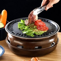 가정용 숯불 구이 화로 양 꼬치 조개 닭꼬치 항아리바베큐 야끼 기계 1인 개인 바베큐그릴
