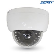 센트리 2MP 실내 TVI 적외선 돔 카메라 (TVI / AHD / CVI / CVBS 국산 CCTV), TVI적외선돔카메라, 어댑터12V2A+동축전원케이블(BNC)18m