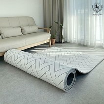 딩동펫 반려동물 미끄럼방지 롤매트 간편시공, 그레이헤링본 15T(15mm) 폭140cm x