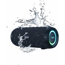 굿뜨 블루투스 스피커 MIFA A90 휴대용 60W 딥 베이스 IPX7 방수 24시간 재생 RGB 조명 내장 마이크, 한개옵션0