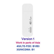 데이터쉐어링 라우터 유심 4G LTE 차량용 휴대용 와이파이 USB, 버전 1