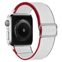 조절 가능한 탄성 스트랩 애플 시계 밴드 44mm 49mm 45mm 42mm 41mm 38mm 40mm correa 팔찌 iwatch 울트라 8 SE 7 6 5 3