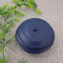 가마솥 재털이(블루) 뚜껑재떨이 고급재떨이 재털이 실외재떨이 철재재떨이