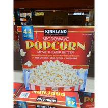 코스트코 커클랜드 전자렌지 팝콘, 1개, 4.1kg