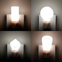더리빙 LED취침등 4종 / 무드등 / 수유등 / LED조명, LED에그취침등(전구색)