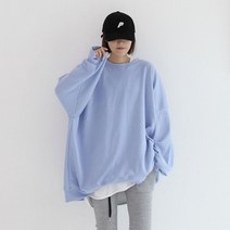 애플망고샵 기모 겨울 인싸 빅사이즈 오버핏 롱박스티