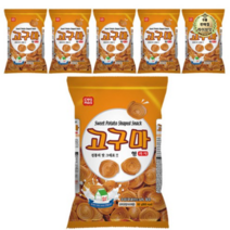 코스모스제과 고구마형 과자, 162g, 6개