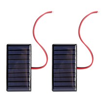 미니 애완 동물 태양 전지 패널 5v 60ma 태양 전지 2pcs 다결정 태양 전지 태양 전지 패널 3.6v 배터리 충전기 diy 장난감 led, 협력사, 2pcs 0.3w 5v