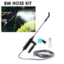 자동 정원 급수 스프레이 건 전기 노즐 스프링클러 미스터 관개 도구, [07] 8M Hose Kit B