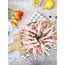 깨끗한 국내산 육수용(국물)닭발 통닭발 1kg 발톱 있음, 1개