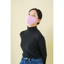 에이앤피컬러핏마스크 핑크 퍼플 민트 색상 (50매), 50매