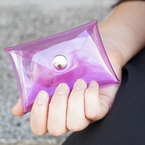 플랜커스 클리어 미니 파우치 PVC, 색상, 1개