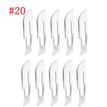 탄소강 외과용 메스 칼날 및 손잡이 DIY 절단 도구 PCB 수리 동물 수술용 칼 직송, [02] NO.11 of Blades, 1개
